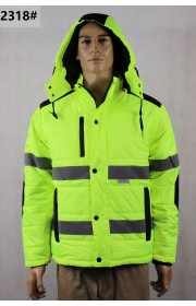 2318# HI VIS Puffer Jackets